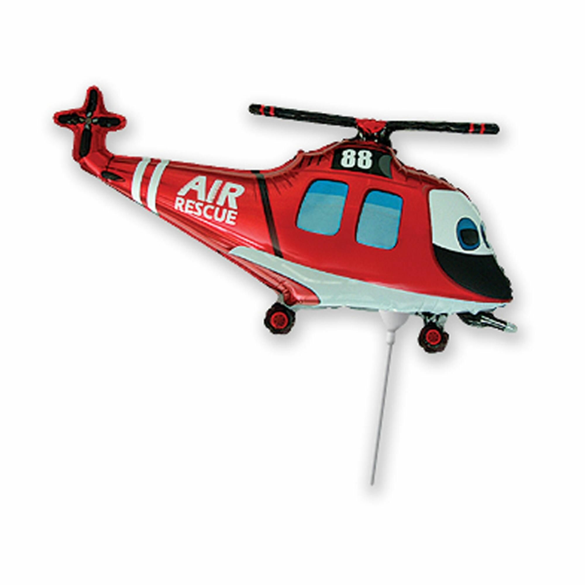 Мини Фигура Вертолет спасателей 25см х 43см