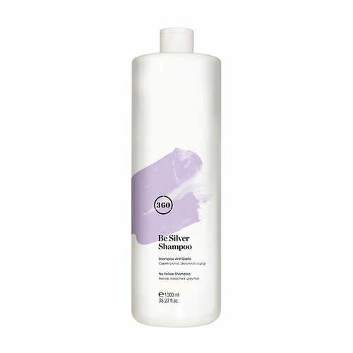 360 Антижелтый шампунь для волос Be Silver Shampoo, 1000 мл