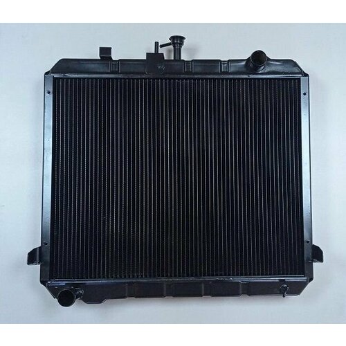 Радиатор двигателя TOYOTA DYNA, медный, с заливной, в480*ш610 (без бачков), AD RADIATORS