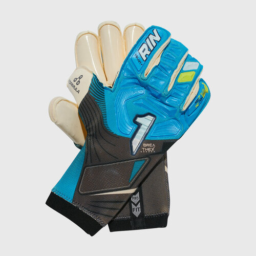 Вратарские перчатки RINAT Rinat Nkam Pro Onana NKP572, размер 10, голубой, белый