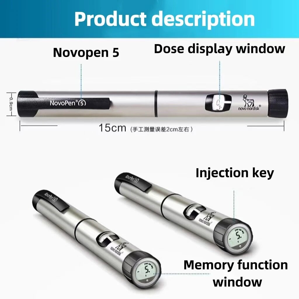 Картинки Инжектор инсулина Novo Nordisk Novo Pen 5 Nordisk инжектор инсулина для дома Novopen 3 мл, NovoPenA06