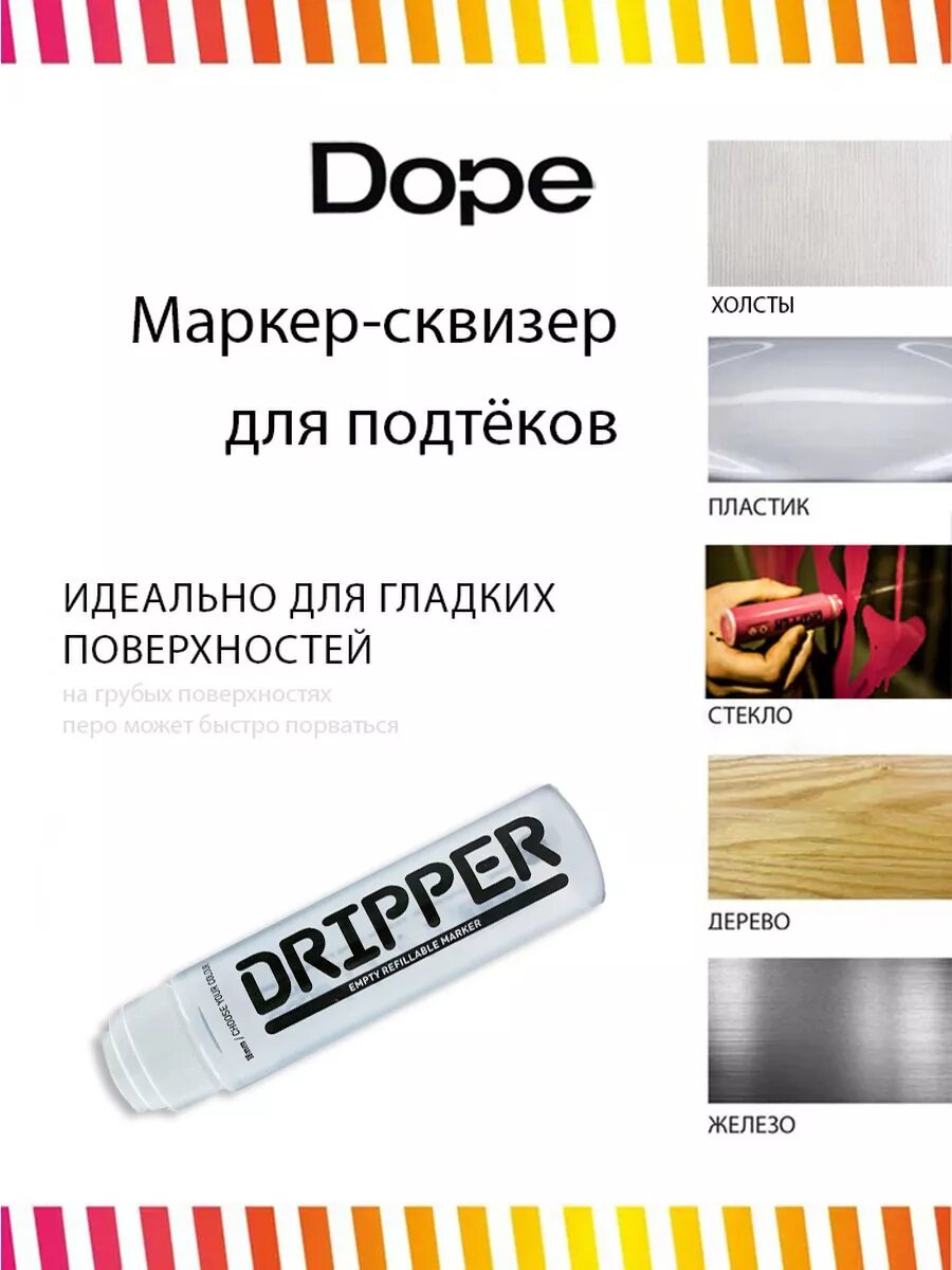 Маркер сквизер под заправку Dope Dripper 18 мм — фото 1