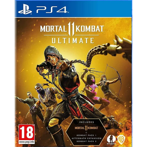 Игра Mortal Kombat 11 Ultimate Edition MK11 для PS4 диск русские субтитры 2090₽