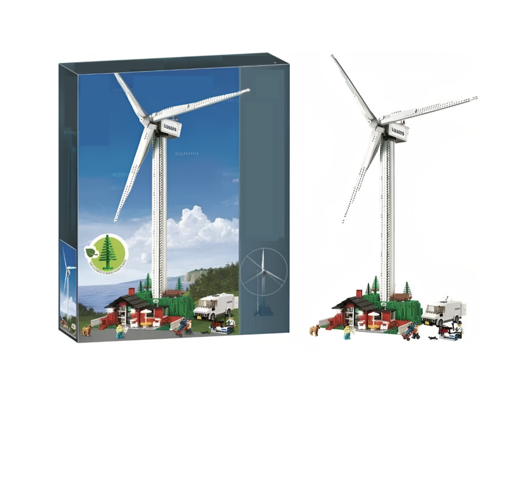 Конструктор Ветряная турбина Vestas - 844 деталей/совместим с Lego