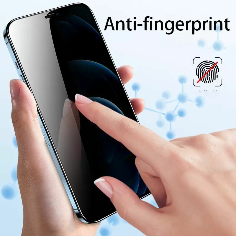Защитное стекло на айфон 15 про, Remax GL-27 антишпион для iPhone 15 pro — фото 1