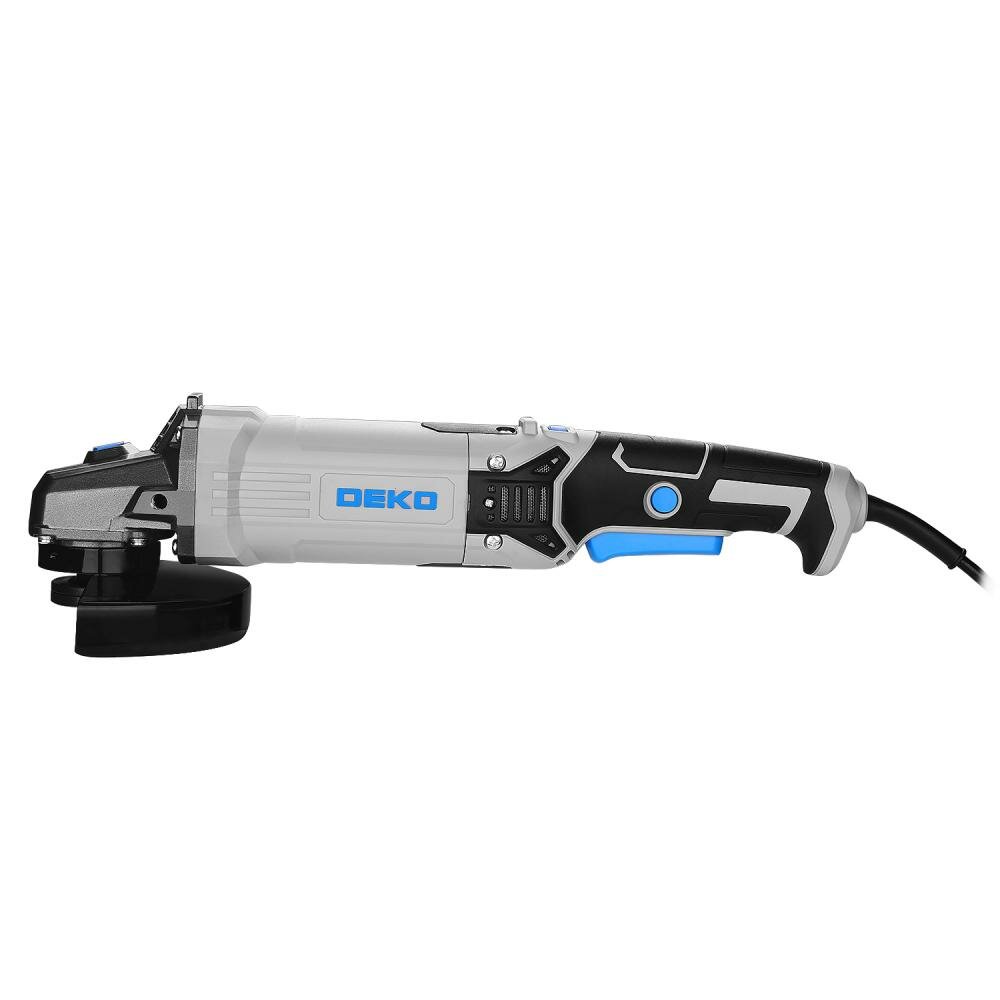 Обзор: Углошлифовальная машина (УШМ) DEKO AG1500-D1 PRO, 125мм, 1500 Вт 083-1028