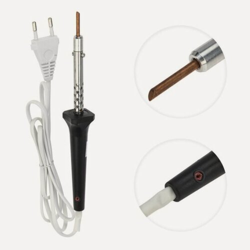 Изображение товара Паяльник Rexant 40 Вт с керамическим нагревателем (тип ЭПСН)