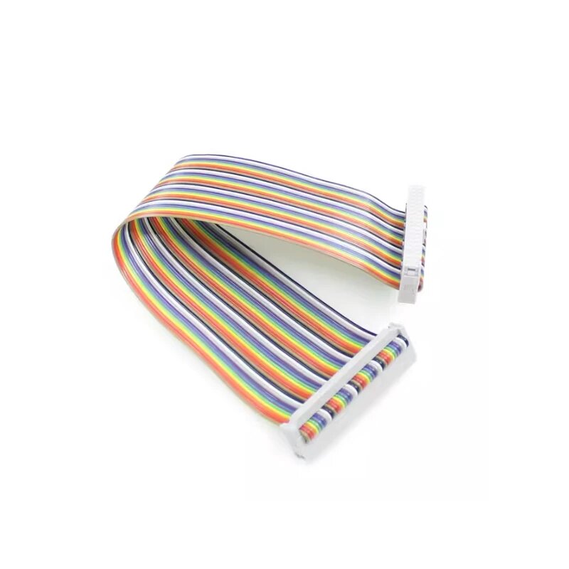 Плата расширения Raspberry Pi T-type GPIO, Raspberry Pi 4B/3B + плата расширения аксессуаров + Радужный кабель, Rainbow Cable