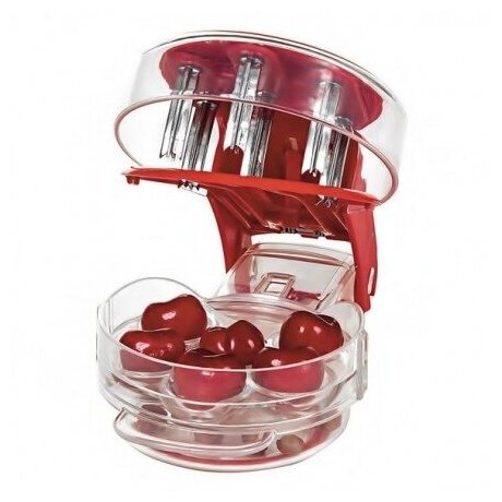 Устройство для удаления косточек из вишни и черешни Prepworks Cherry Pitter — фото 1