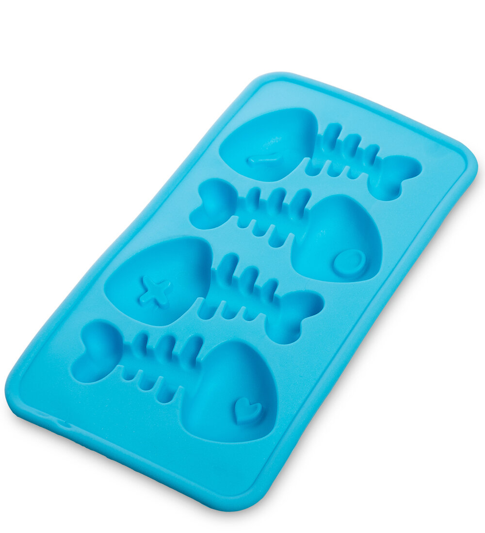 Форма для льда  Скелет рыбки   Art East