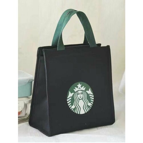 Термосумка для ланч-бокса из ткани Оксфорд с алюминиевой пленкой 25x26x13 см – сохраняет свежесть еды