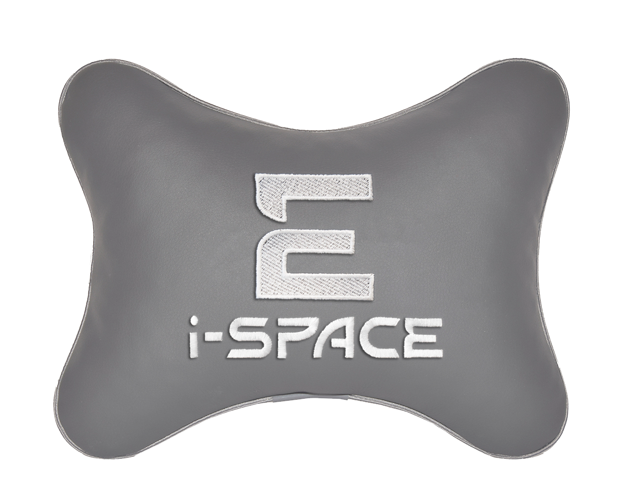 Подушка на подголовник серая экокожа EVOLUTE I-Space