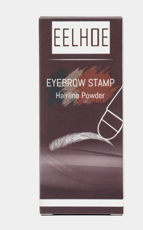 Карандаш штамп для бровей EELHOE с трафаретом — фото 1