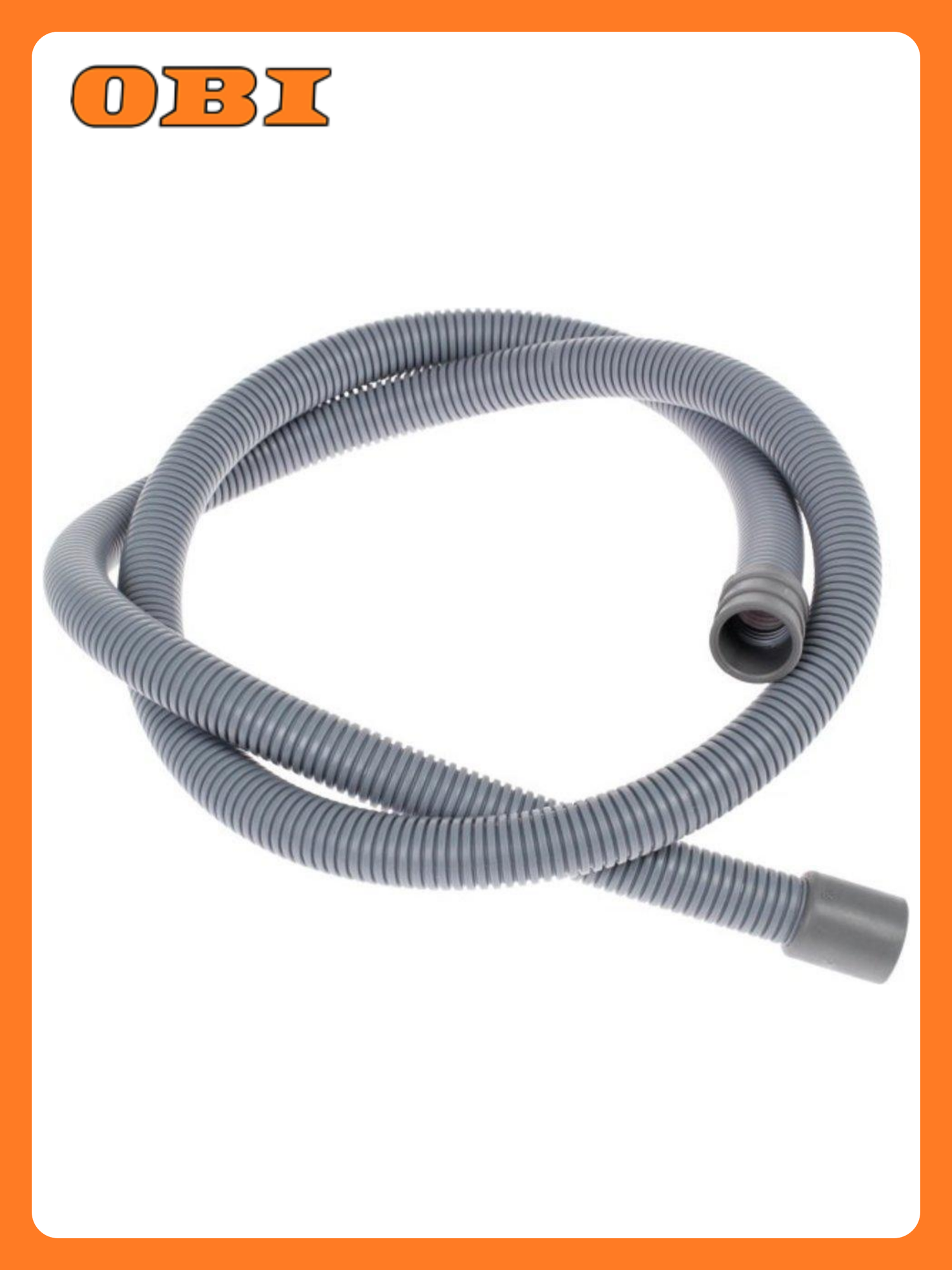 Шланг сливной дтрд  ПВХ  300см  для стиральных и посудомоечных машин