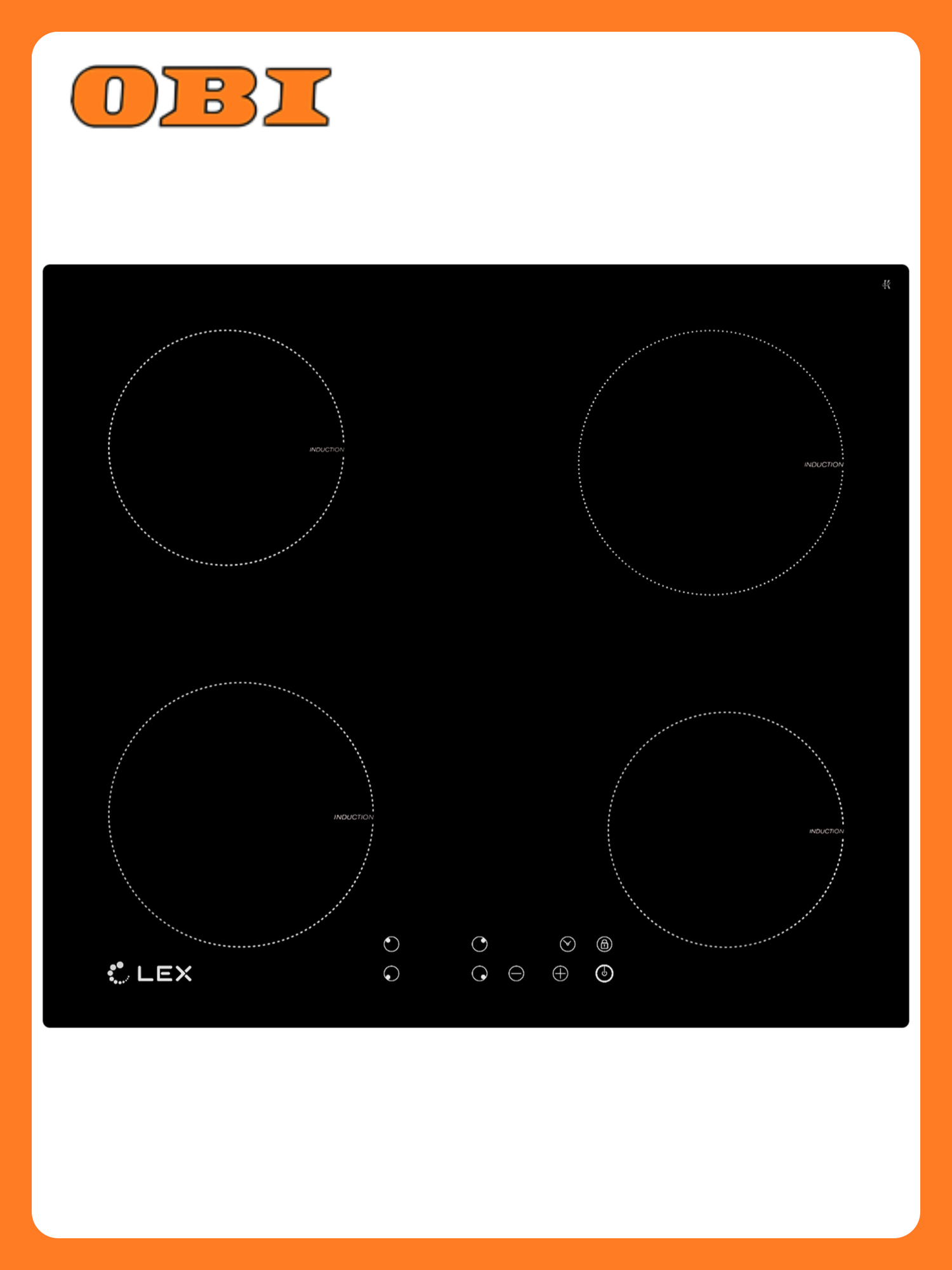Варочная панель LEX EVI 640 1 BL