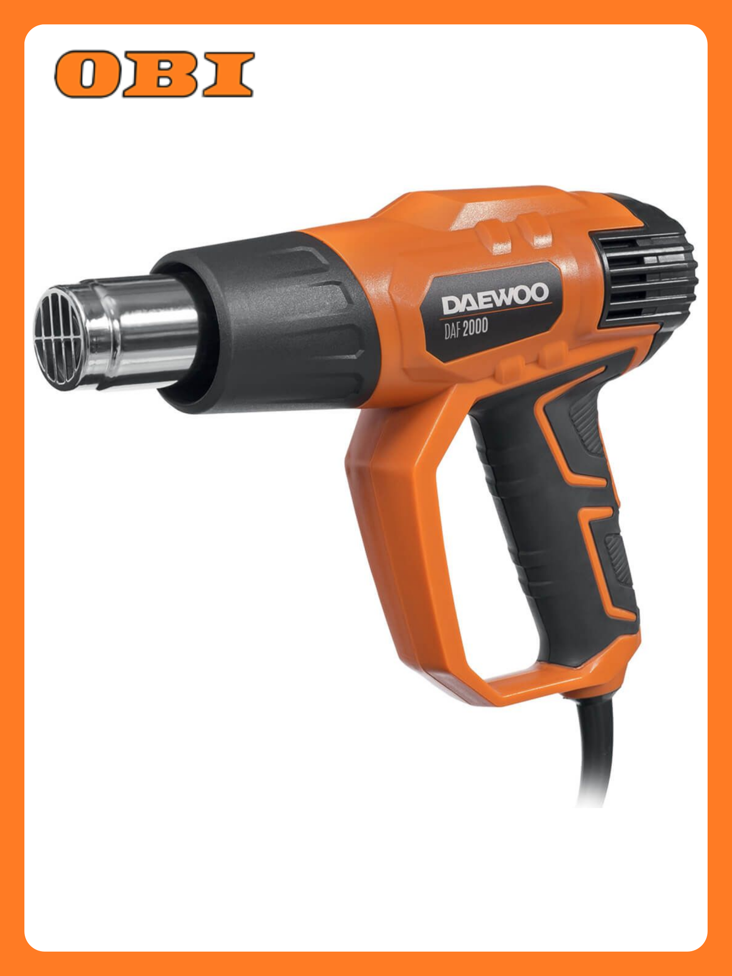 Фен технический DAEWOO DAF 2000 2000 Вт 500 л/мин 4 насадки