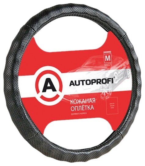 Оплетка/чехол AUTOPROFI AP-396 BK (M)