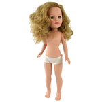 Кукла Vidal Rojas Пепа кудрявая блондинка без одежды, 41 см, 6518 - изображение