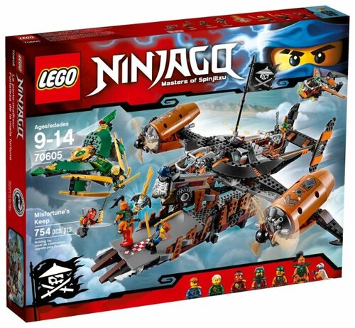 Конструктор LEGO Ninjago 70605 Цитадель несчастий, 754 дет.