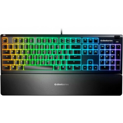 Игровая клавиатура Steelseries Apex 3 игровая клавиатура steelseries apex 7 red switch black