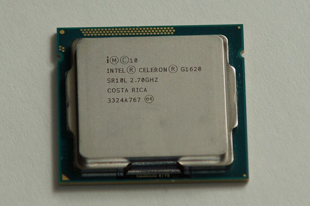 Процессор Intel Celeron G1620 (2,7 ГГц, LGA 1155, 2 Мб, 2 ядра) OEM