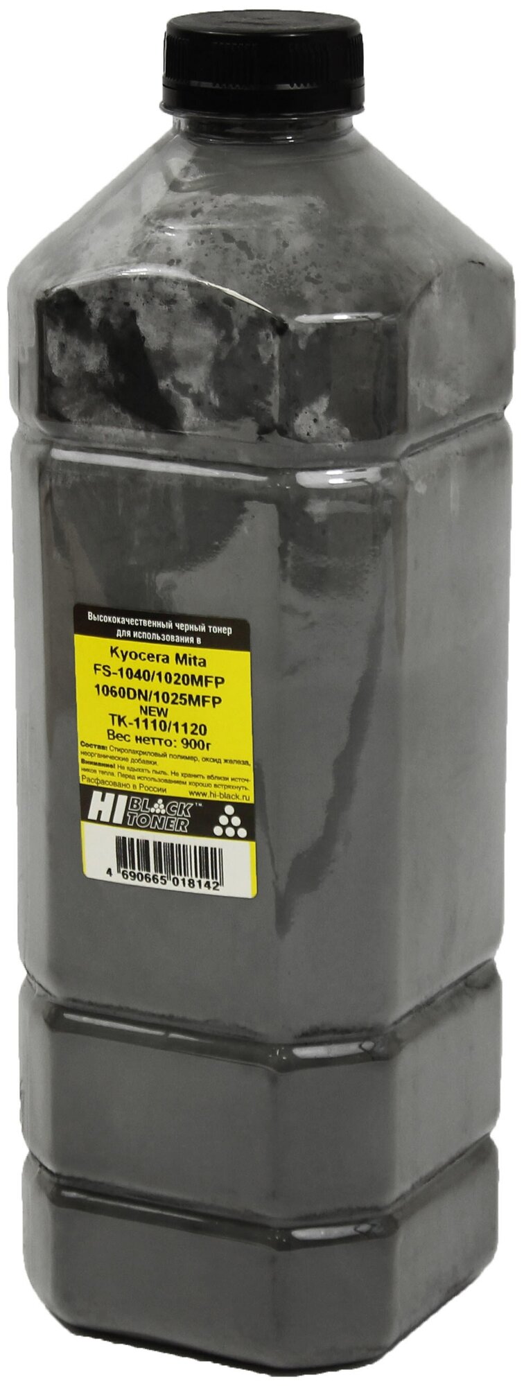 Hi-Black Тонер Kyocera FS-1040/1020MFP/1060DN/1025MFP, TK-1110/1120, 900 г, канистра