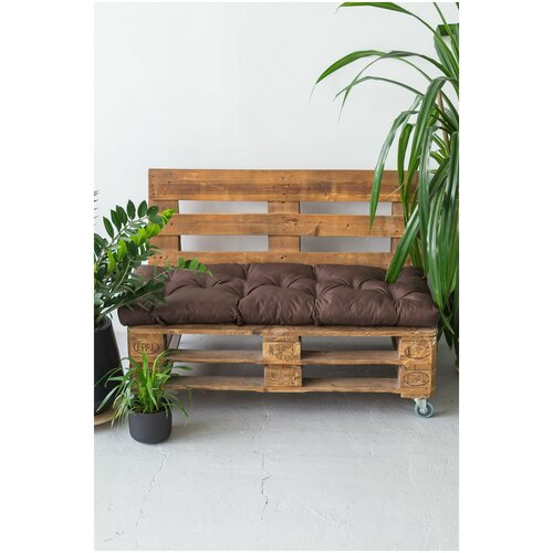 Матрас для качелей, Подушка для паллет/поддонов 120х50 см подушка для садовой мебели для диванов серая
