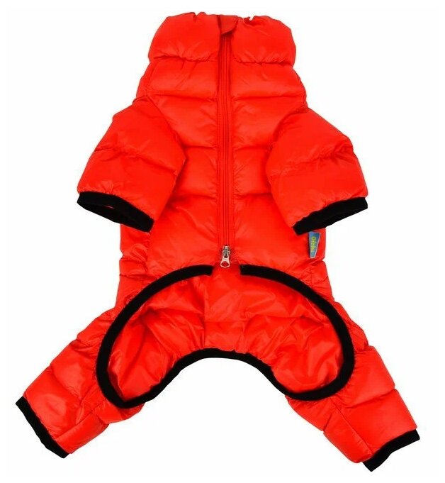 PUPPIA Комбинезон для собак, сверхлегкий "Jumpesuit B", красный, XXL (Южная Корея) - фото №2