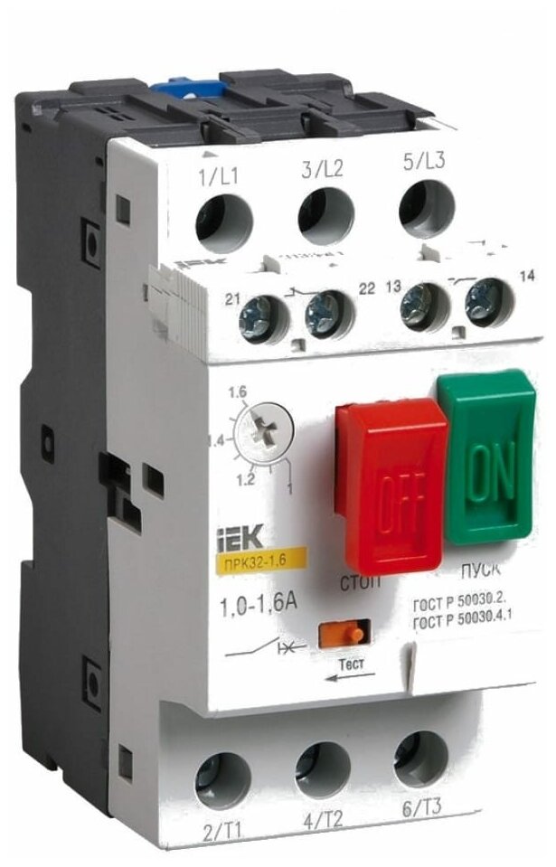 Пускатель ПРК32-10 In10А Ir6-10А Ue 660В IEK DMS11-010