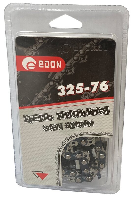 Цепь пильная Edon 0.325-76 (шаг 0.325"; 76 звена; 1.5 мм.)