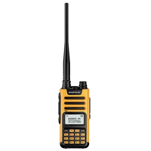 Рация Baofeng UV-13 Pro Желтый (UV13 Pro) 10 шт рация vhf 136 174 мгц антенна sma мама для kenwood tk 2207 tk2206 tk2203 tk2202 tk2200 двухсторонняя радиоантенна