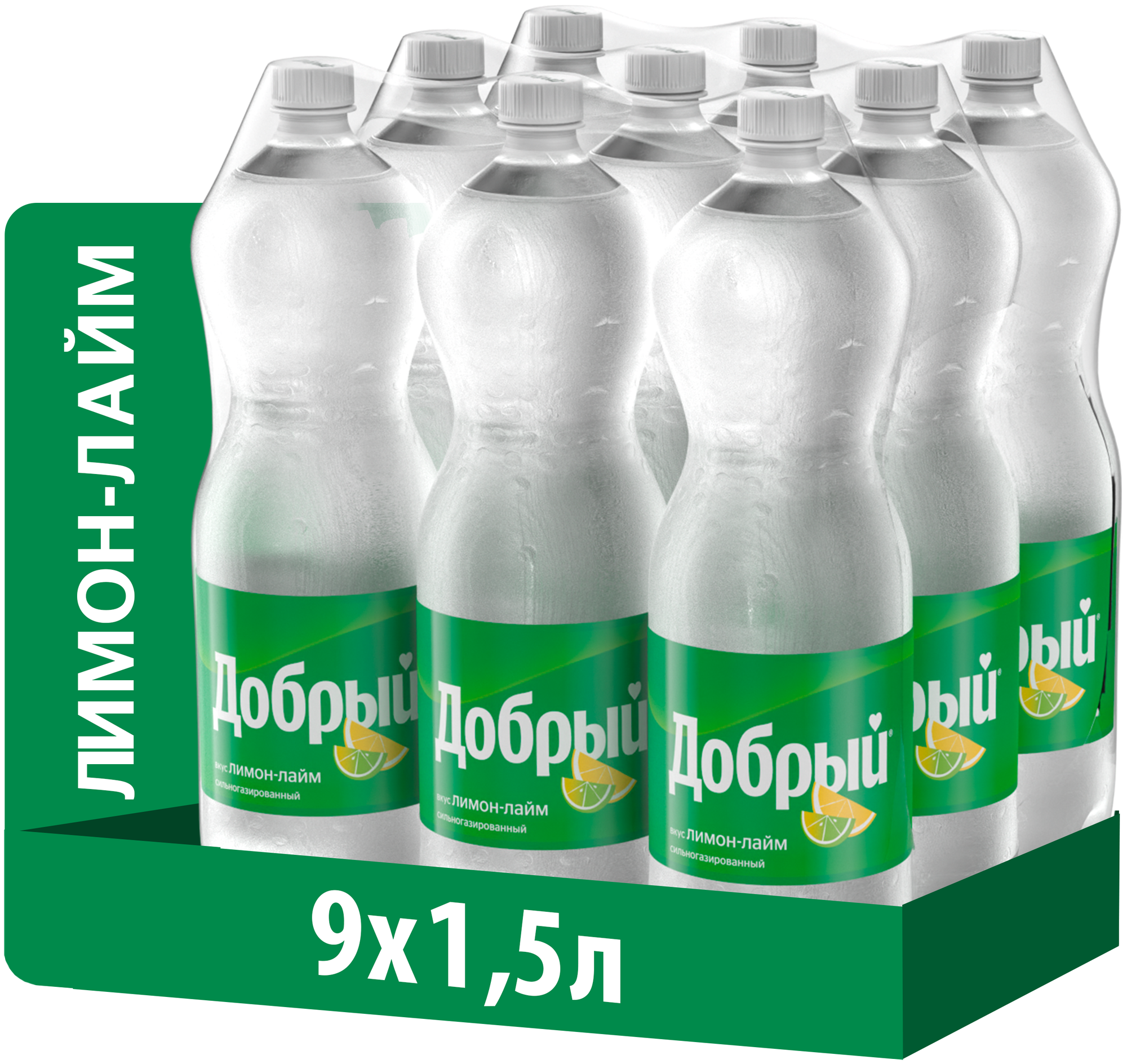 Напиток газированный Добрый Лимон-Лайм, 500 мл - фото №1
