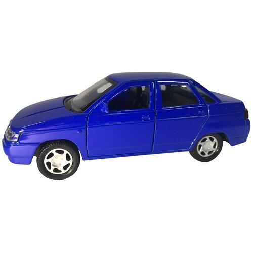Игрушка машинка ВАЗ-2110 свет звук откр двери синий 1/36