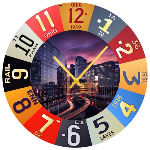 фото Настенные часы svs 3003008