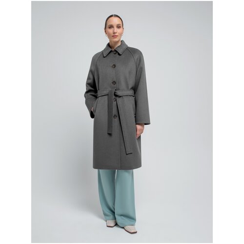 Пальто реглан Pompa, размер 42, серый пальто pompa размер 42 серый