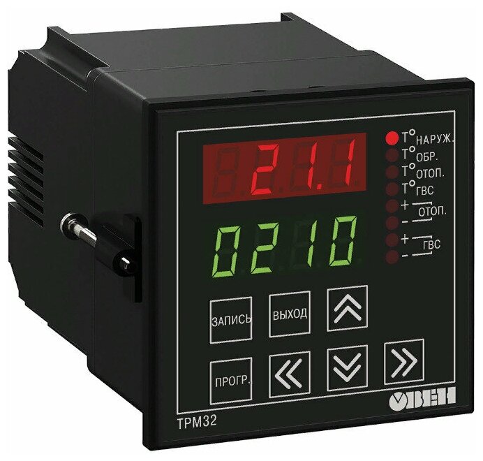 Блок управления микропроцессорный /Терморегулятор/термостат /Контроллер для отопления с ГВС овен ТРМ32-Щ4.01