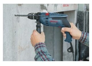 Дрель сетевая ударная Bosch GSB 1600 RE, 700 Вт - фотография № 9