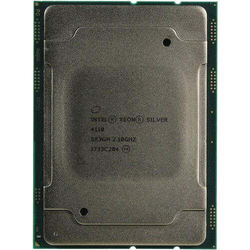 OEM Процессор Intel Xeon Silver 4110 (Socket LGA3647, 8-ядерный, Нет встроенной видеокарты, 85 Вт), OEM - поставка