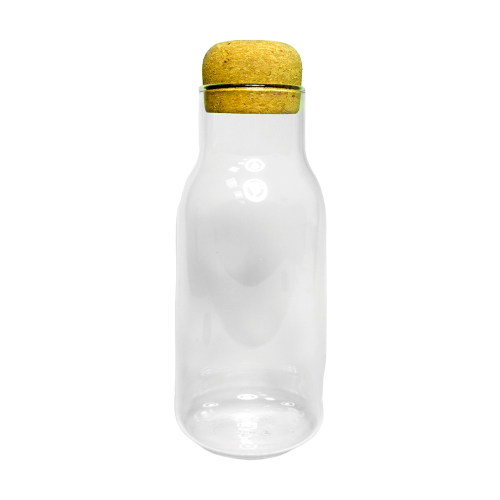 KIMBERLY Стеклянная бутылка с крышкой-пробкой, 800 мл.