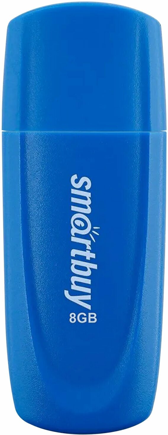 Накопитель USB 2.0 8GB SmartBuy Scout синий - фото №4