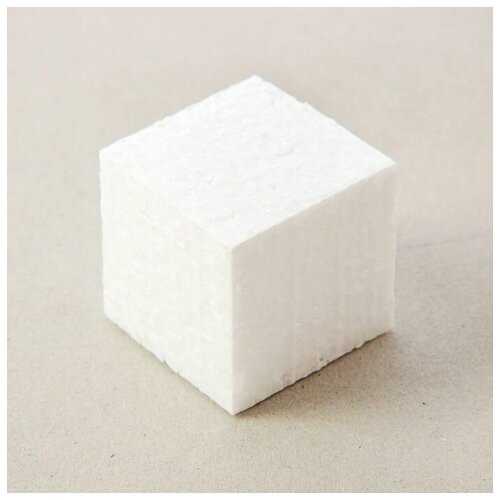 Набор заготовок из пенопласта Кубик, 3 см, 20 шт