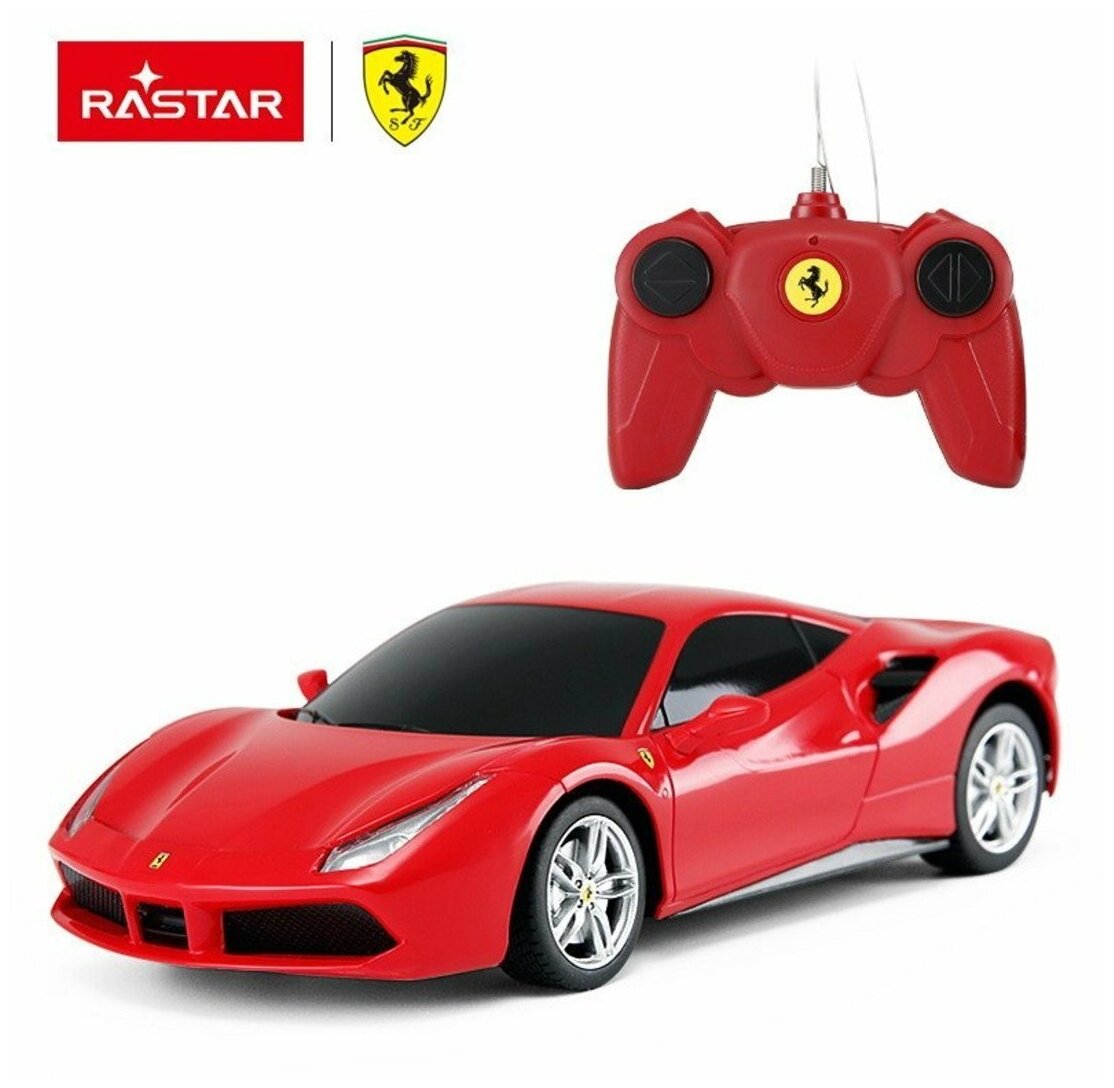 Легковой автомобиль Rastar Ferrari GTB 488 76000 1:24 19