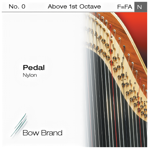 Струна F0 для арфы Bow Brand Pedal Artists Nylon