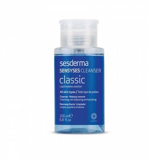 SesDerma липосомальный лосьон для снятия макияжа Sensyses Cleanser Classic, 200 мл, 220 г