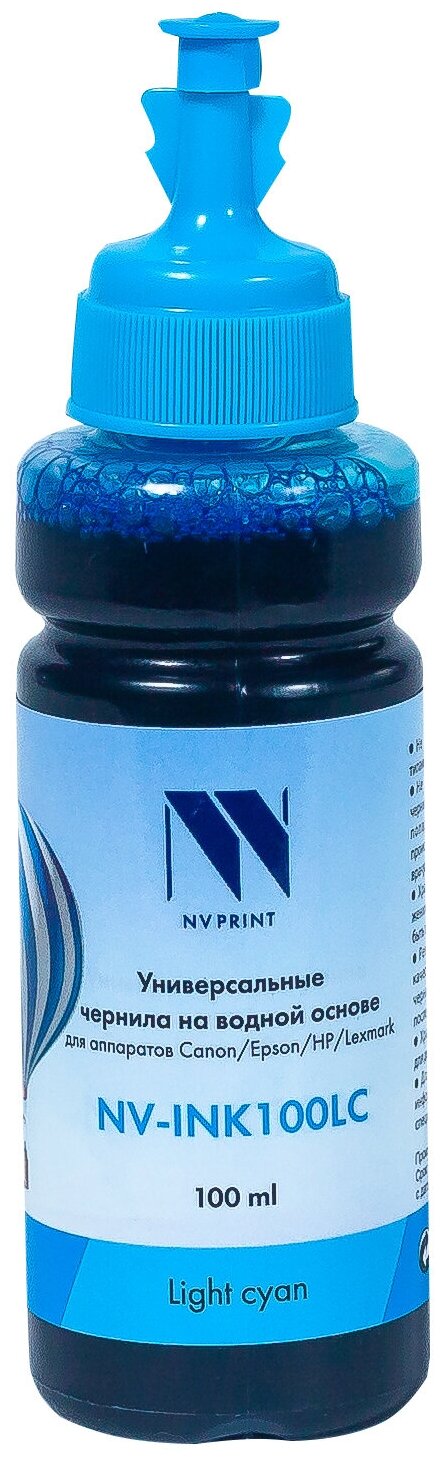 Чернила NV универсальные NV-INK100 Light Cyan