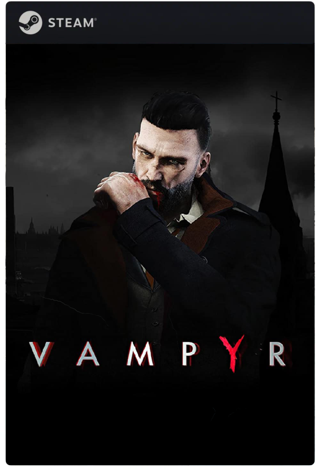 Игра Vampyr для PC, Steam, электронный ключ