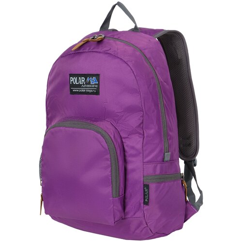 Городской рюкзак POLAR П2102, фиолетовый рюкзак polar п1956 18 khaki
