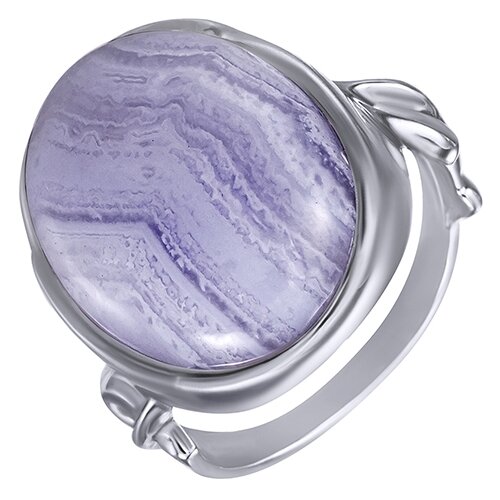 фото Element47 кольцо из серебра 925 пробы с агатом sr00268-1_gag_wg, размер 17