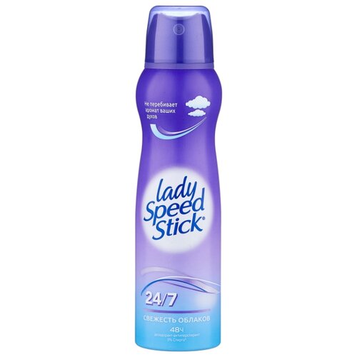 фото Дезодорант-антиперспирант спрей Lady Speed Stick Свежесть облаков, 150 мл