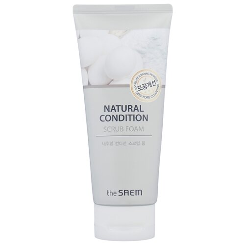 фото The Saem пенка-скраб для лица Natural Condition Scrub Foam 150 мл